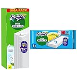Swiffer Bodenwischer Mit 90 Trockenen Und 3 Feuchten Bodentüchern Nimmt...