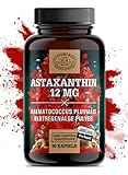 Astaxanthin -12mg- WICHTIG: Oxidationsfrei durch veresterte Struktur I...