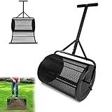 YRHome Kompoststreuer 80L Rasenstreuer Streuwagen Streumaschinen mit...