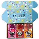 Cupper Bio Tee Set 'Wintertees', Tee Geschenkset, Früchtetee, Kräutertee,...