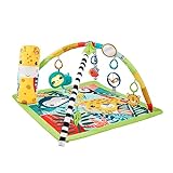 Fisher-Price 3-in-1 Rainforest Spieldecke für Babys, Spielmatte und...