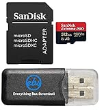 SanDisk UHS-I 512 GB MicroSDXC Extreme-Pro-Speicherkarte, kompatibel mit...