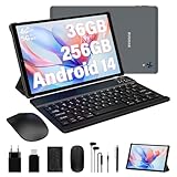 RUSHAR Tablet 10.4 Zoll Android 14 mit 36GB RAM+256GB ROM (2TB...