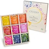 Creano Bio Früchtetee Kräutertee Geschenkset - 27 Bio-Teebeutel in 9...