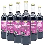 BLEICHHOF® Schwarzer Johannisbeersaft - Direktsaft, vegan (6x0,72l)