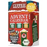 Cupper Bio Tee Adventskalender 2025, Geschenk Weihnachten,...