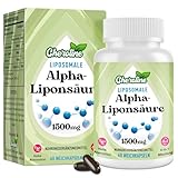 Cheroline Liposomale Alpha-Liponsäure 1500 mg Weichkapsel, ALA-Ergänzung...