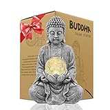 Yeomoo Meditation Buddha Figur Gartendeko für Draußen – Zen Buddha Deko...