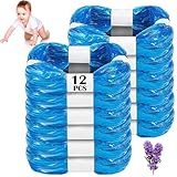 Windeleimer Nachfüllkassetten,12 Stück Wickeleimer Nachfüllfolie...