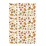 Widybord Herbst-Fensteraufkleber für Glas, Herbst-Fensteraufkleber,...