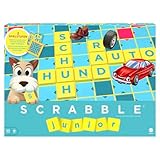 Mattel Games Scrabble Junior Wörterspiel und Kinderspiel, Kinderspiele...