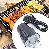 220V Grillmotor,Barbecue Rotator Motor Grill Elektrische Maschine Outdoor...