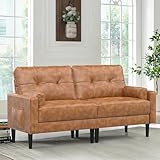 Aotumm Ciort Sofa 2 Sitzer, Modernes Sofa Dicken Polstern, 2 Kissen,...