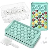 KICHLY Eiswürfelbehälter-Kugeln BPA-freier Eiswürfelbereiter, ideal zum...