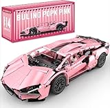 JUCYJULY Technik Sportwagen Bausteine Set für Lambo, 1299 Klemmbausteine...