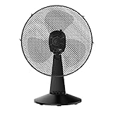 Pelonis Ventilator Tischventilator, 40W, Ventilator Klein mit 3...