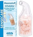 NaturGut Sensecare Meeresluft Salz Inhalator mit Kristallsalz Salzhaltiges...