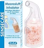 NaturGut Sensecare Meeresluft Salz Inhalator mit Kristallsalz Salzhaltiges...