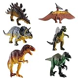FOGAWA 6 Stück Dinosaurier Spielzeug Set Dinosaurier Figuren Kinder...