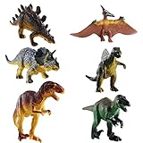 FOGAWA 6 Stück Dinosaurier Spielzeug Set Dinosaurier Figuren Kinder...