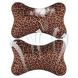 Auto-Nackenkissen | Auto-Kissen, Leopardenmuster, Auto-Nackenstützkissen...