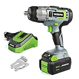 WORKPRO Akku Schlagschrauber 20V, Kabellos Schlagschrauber, 1/2''...