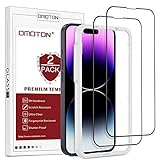 OMOTON Upgrade-Version Panzer Schutz Glas für iPhone 14 Pro Schutzglas[2...