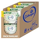 Colhogar Aloe 8 x 80 - Einweg-Toilettenpapier mit Aloe-Vera-Extrakt, ohne...