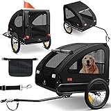 KESSER® Hundeanhänger Boxer 2-in-1 Hundebuggy Fahrradanhänger groß ca....
