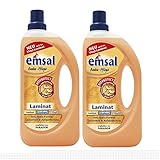 2x emsal Boden-Pflege Laminat 1 Liter mit Bioprotect - für Laminat,...