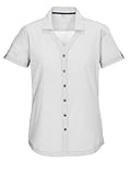 killtec Damen Funktionsbluse Kurzarm/Bluse KOS 46 WMN WVN SHRT, Nachtblau,...