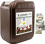 KOVA® 1x 10L B-Carbolin Holzlasur + 1x Bildmagnet! Öl Holzfarbe für...