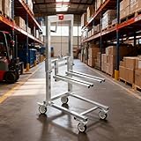 Manueller Palettenheber mit faltbarem Stahldesign, 60 kg Kapazität für...