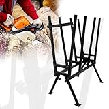 FIVMEN Sägebock Holzsägearbeiten Schwarz Sägegestell Sägehilfe...