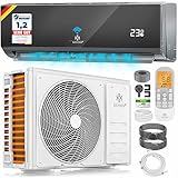 KESSER® Klimaanlage SET Split - mit WiFi/App Funktion Klimagerät -...