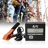 Digitaler Tachometer mit Stundenzähler für Motorrad, Schneefräse,...