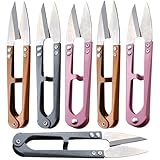 6 Stück Fadenschere,Mini Federschere,Trimmzange,Mini Gartenschere...