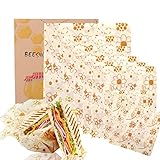 BALFER Bienenwachstücher 8 Stücke - Öko-Tex Zertifizierte...