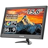 HTNZIR 15,6 Zoll tragbarer Monitor Kleiner PC Monitor 1920 x 1080P 99% sRGB...