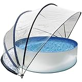 Miganeo Deluxe Cabrio Dome für Pools bis 366x132 cm | 240 cm hoch | extra...