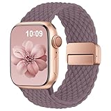 Higgs Geflochtenes Armband Kompatibel mit Apple Watch Armband 46mm 45mm...