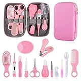 Baby-Pflegeset, Sicherheitspflege-Set für Kleinkinder mit Haarbürste,...