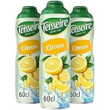 Teisseire Getränke-Sirup Lemon/Zitrone 600ml - Sirup der genauso schmeckt...