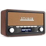 Audizio Foggia, Retro Radio, DAB Plus Radio, Bluetooth, Batterie-...