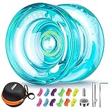 YOSTAR Yoyo Profi K2 Kristallgrün, Neospin JoJo mit Leerlauf und...
