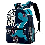 Leichter Reiserucksack, hellblau, für Wellensittiche, Teenager, Laptop,...