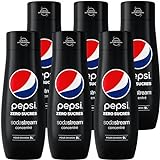 SodaStream Sirup Pepsi Max - 1x Flasche ergibt 9 Liter Fertiggetränk,...