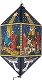 Annaberger Faltsterne Weihnachtslaterne Christi Geburt - 40 cm