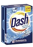 Dash® Alpen Frische Pulver I Vollwaschmittel für weiße Wäsche I 100...