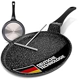 ZWIEGER Crepe Pfanne Induktion – Beschichtete Pancake Pfanne Induktion 26...